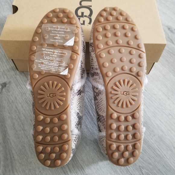 UGG Hayley Metallic Snake Sleepers. - Picture 6 of 7